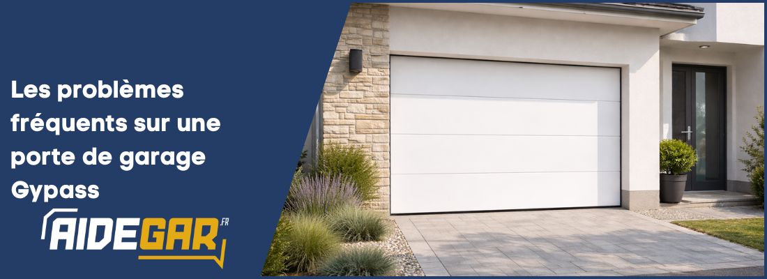 Les problèmes fréquents sur une porte de garage Gypass